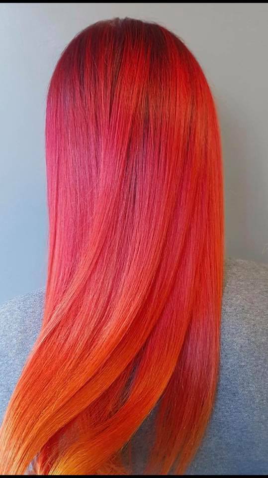 LE TEMPS DUNE PAUSE Salon De Coiffure Mordelles Coloration Cheveux Rouge